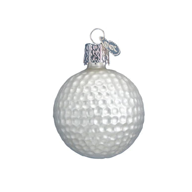 Old World Christmas Golf Ball glass ornament 