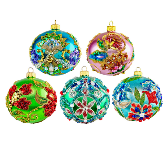 Heartfully Yours The Ornament King Winter Tapestry Christmas Ornament 