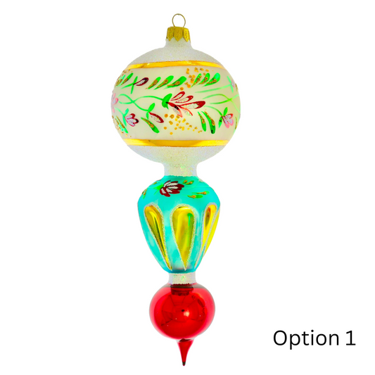 HEartfully Yours The Ornament King Christopher Radko LAntern Light Ornament Christmas 