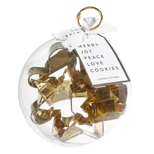 Gold Ornament Cookie Cutter Sets