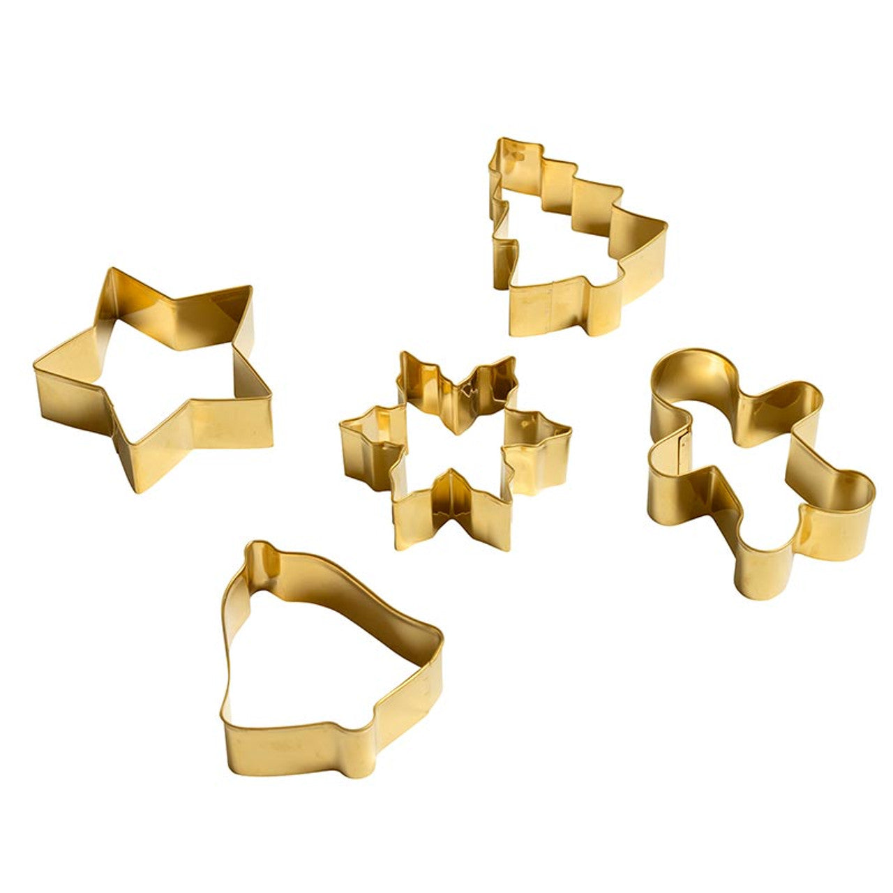 Gold Ornament Cookie Cutter Sets