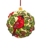 Huras Family Ball with Cardinal Ornament 