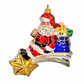 Hearfully Yours Star Rider Christmas ornament Santa Claus Christopher Radko