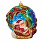 Heartfullly Yours 2023 World Traveller santa ornament Christmas Christopher Radko