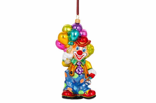 Huras Family Poland Christmas Happy Party Clown Ornament 