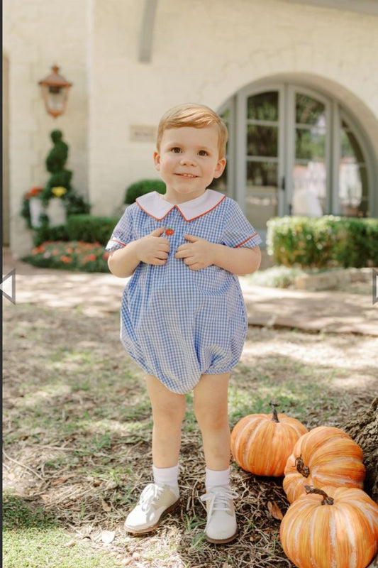 Pumpkin Field Boy Bubble