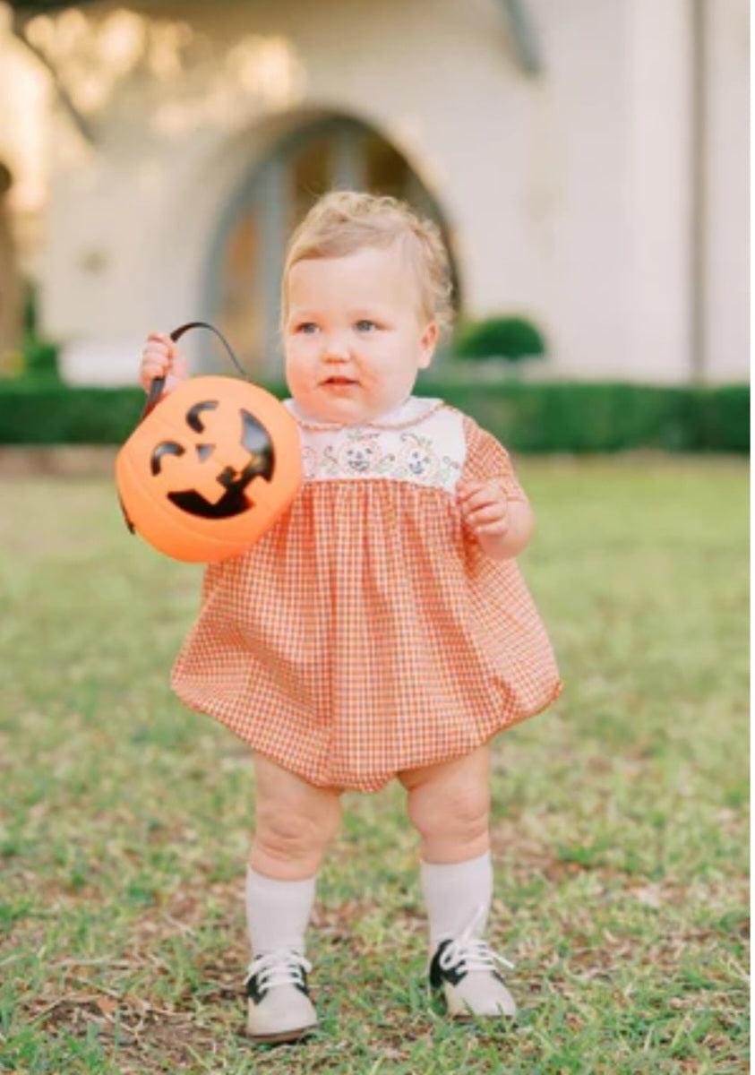 Boy's Jack O'Lantern Bubble Suit