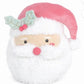 Pink Santa Accent Pillow