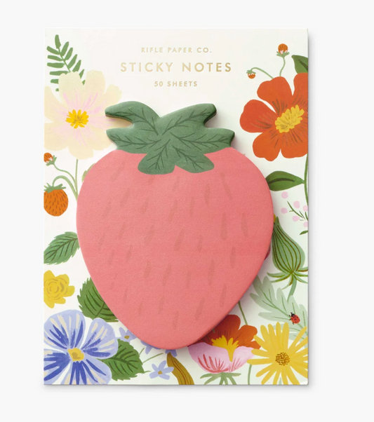 Strawberry Sticky Notes