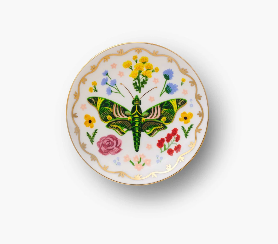 Curio Porcelain Ring Dish