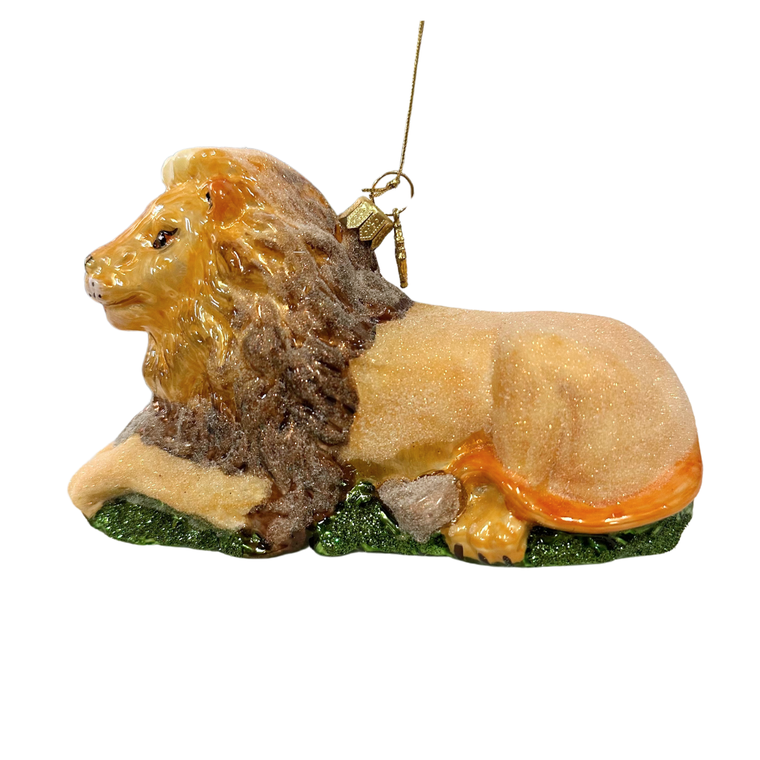 Huras Family Poland King of the Jungle Lion Ornament 