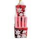 JingleNog Snow Wrap Present Stack Glass Christmas Ornament 