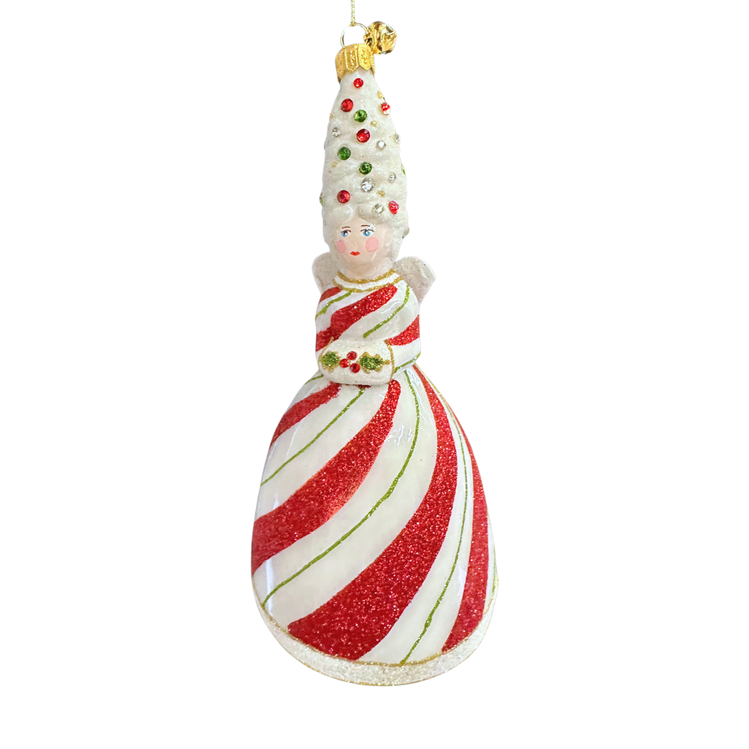 JingleNog Belle Christmas Ornament 