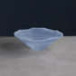 Beatriz Ball Glass Alabaster Wave Large Bowl blue and white 