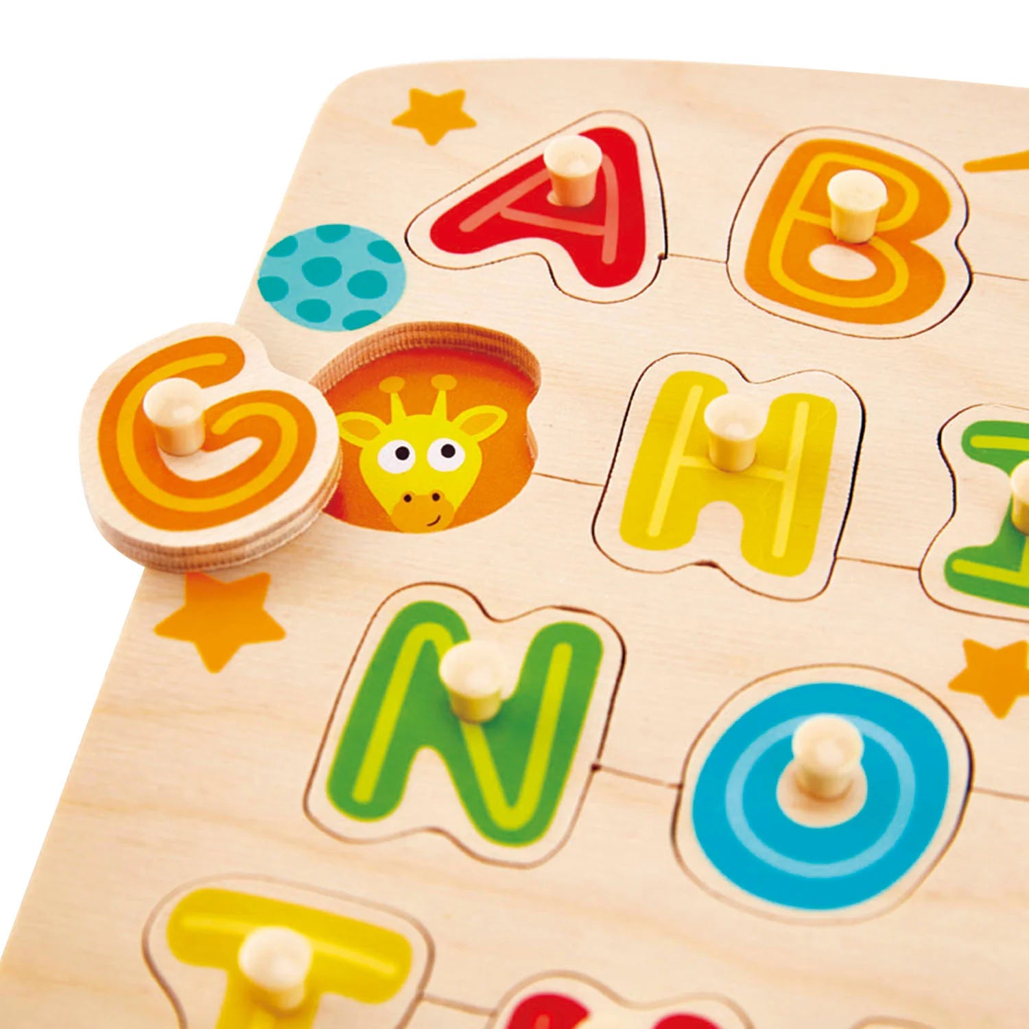 Hape Alphabet Peg Puzzle for kids 