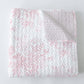 Ida Mae Home Rose Toile in Pink Baby Blanket 