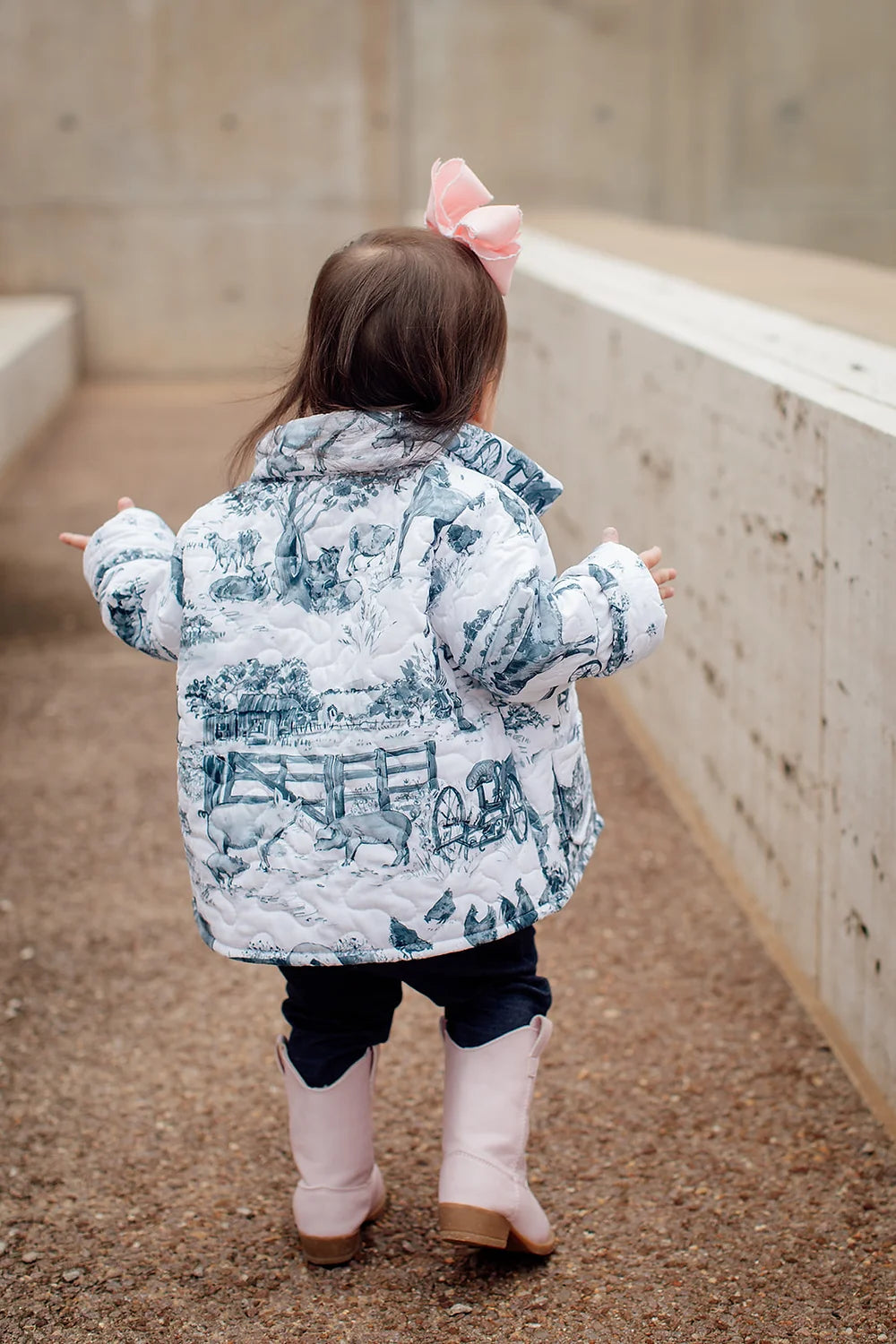 Ida Mae Home Children's quilted jacket 