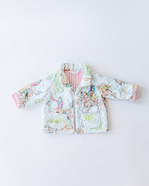 Ida Mae Home Birdie Children's Quilted Jacket 