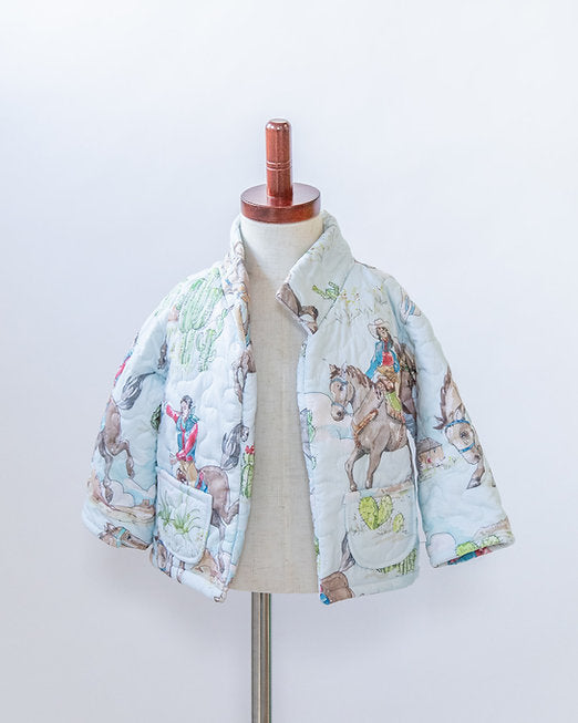 Ida Mae Home Birdie Children's Quilted Jacket 