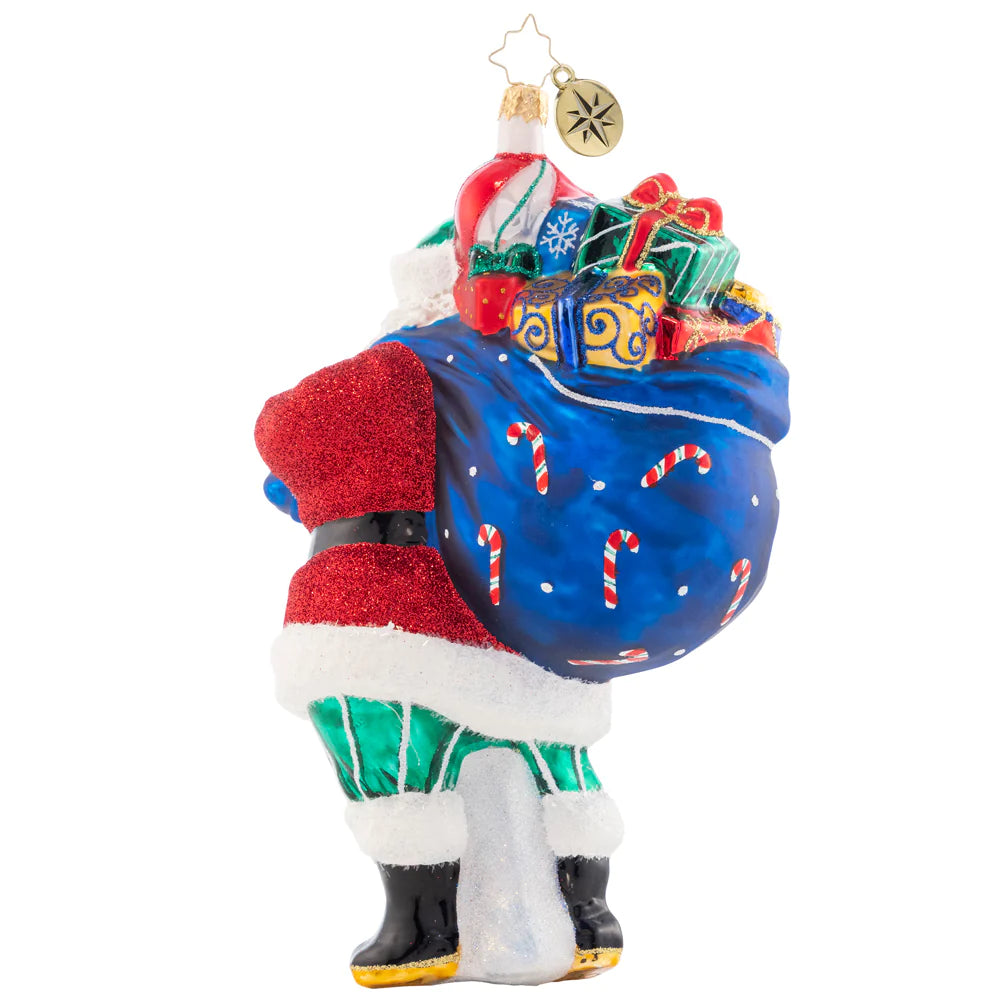 Christopher Radko Packed with Presents 2023 Christmas ornament