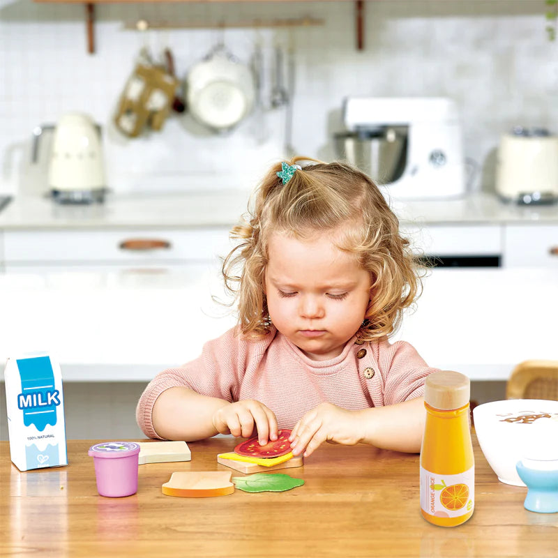 Hape Delicious Breakfast Playset for kids 