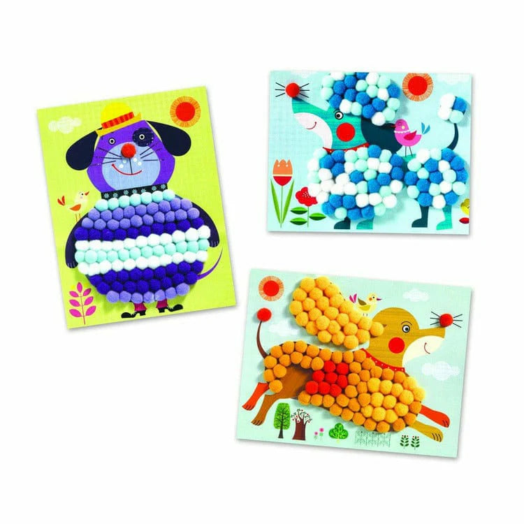 PomPom Puppies Craft Kit