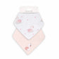 Mon Ami French Swan 2 pack bib set for baby