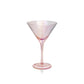 Zodax pink aperitivo martini glasses set of 4 