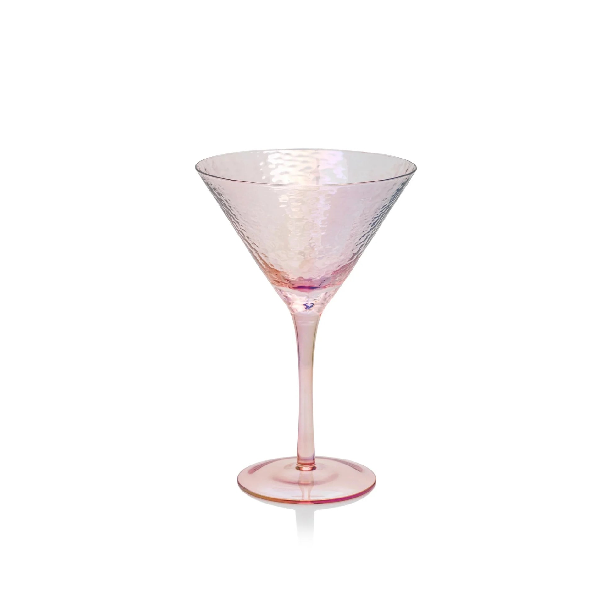 Zodax pink aperitivo martini glasses set of 4 