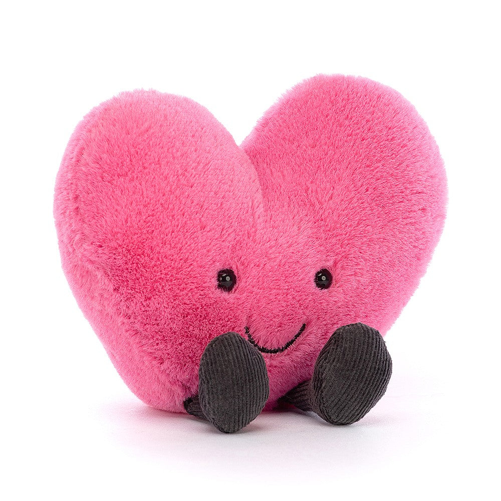 Jellycat Amuseable Hot Pink Heart plush toy