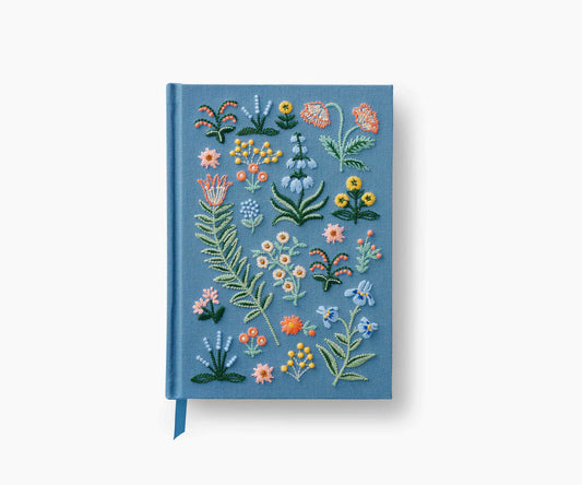 Rifle Paper Co Menagerie Garden Embroidered Journal 