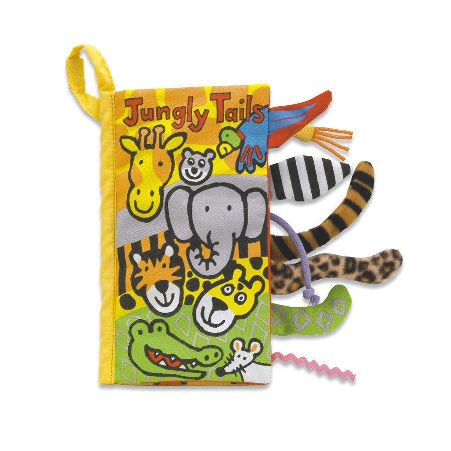 Jellycat Jungly Tails Activity Book for baby