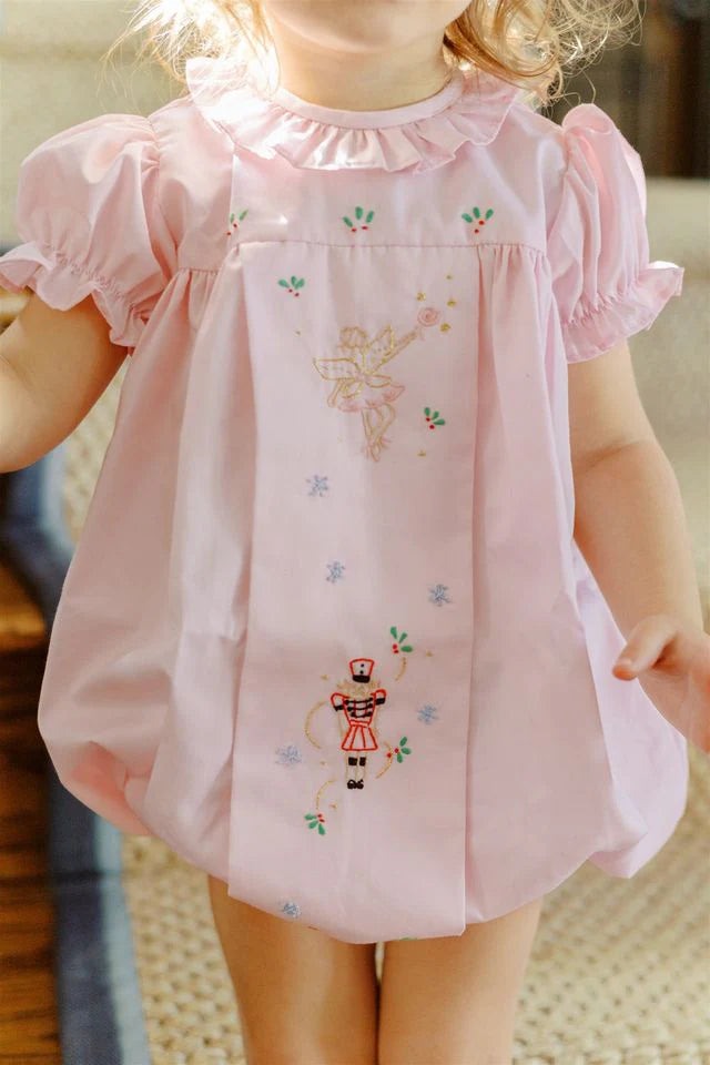 The Proper Peony Nutcracker Girl Bubble baby clothing