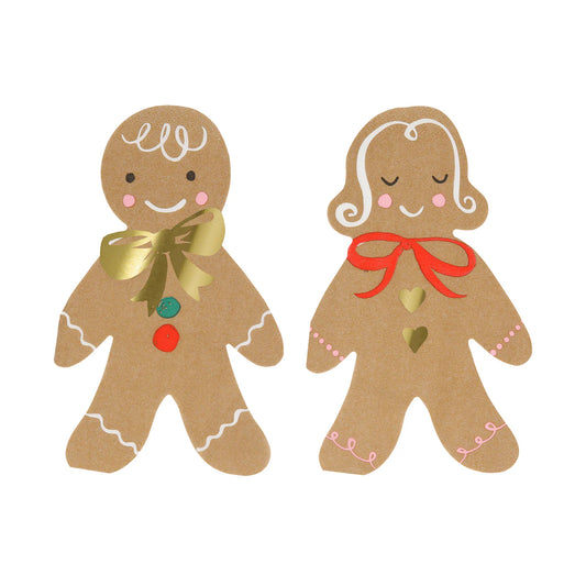 Meri Meri Gingerbread Napkins Christmas 