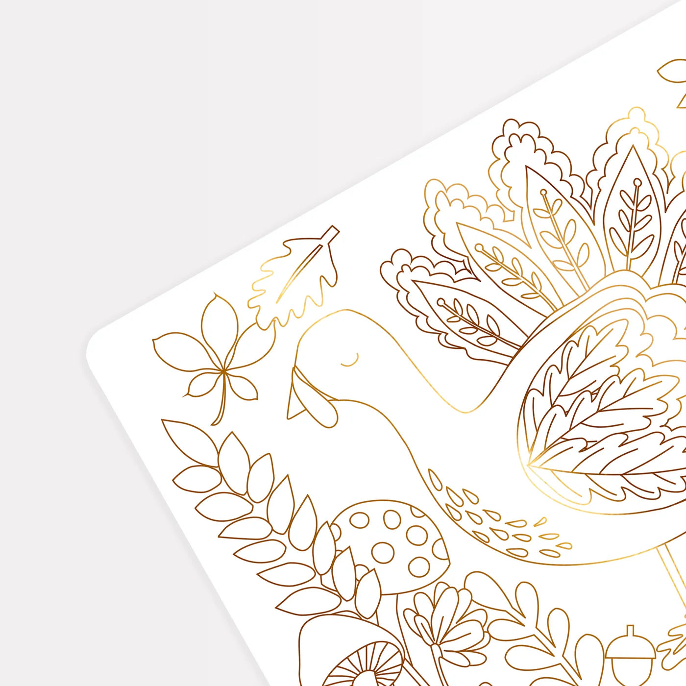 Meri Meri Thanksgiving Coloring Placemats 