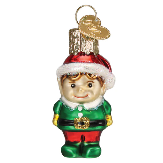 Old World Christmas Mini Elf Ornament 