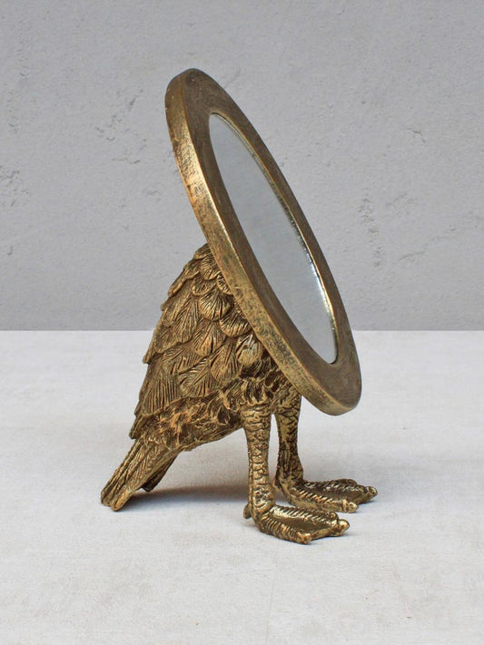 Oval Mirror with Webbed Feet