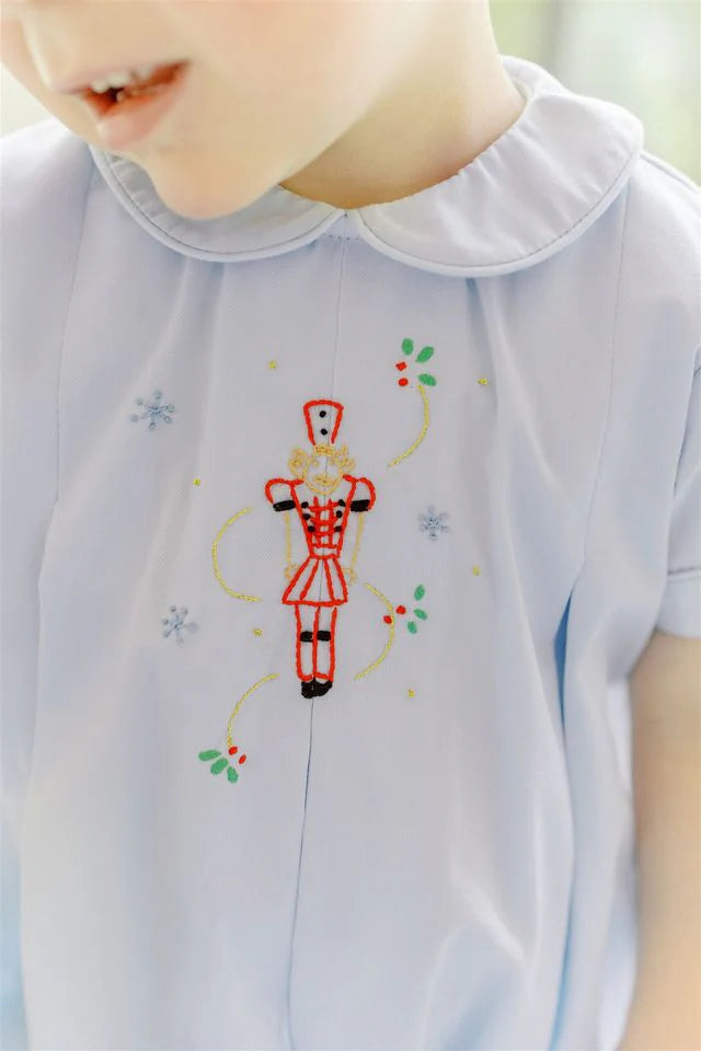 The Proper Peony Boy Nutcracker Bubble Christmas children baby clothing