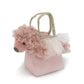 Mon Ami Designs Paris Pink Poodle plush toy and purse for kids