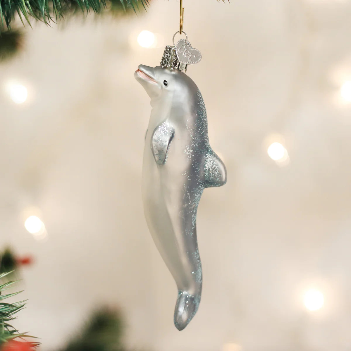 Old World Christmas Playful Dolphin ornament 