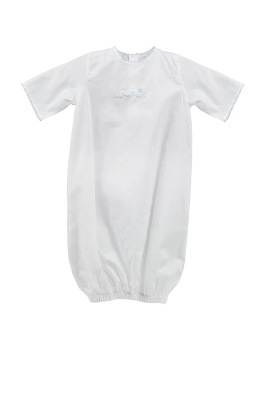 Chick Embroidered Baby Gown