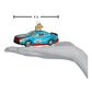 Old World Christmas Racing Sports Car Ornament dimensions 