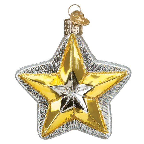 Old World Christmas Radiant Star glass ornament 