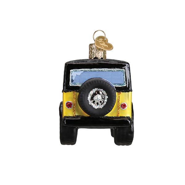 Old World Christmas Sports Utility Vehicle glass ornament 