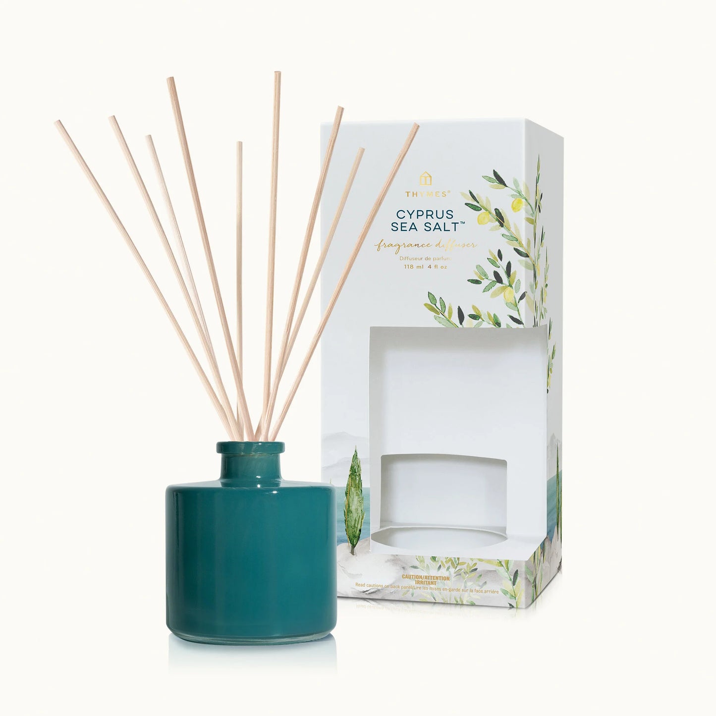 Thymes Fragrance Cyprus Sea Salt Petite Reed Diffuser 