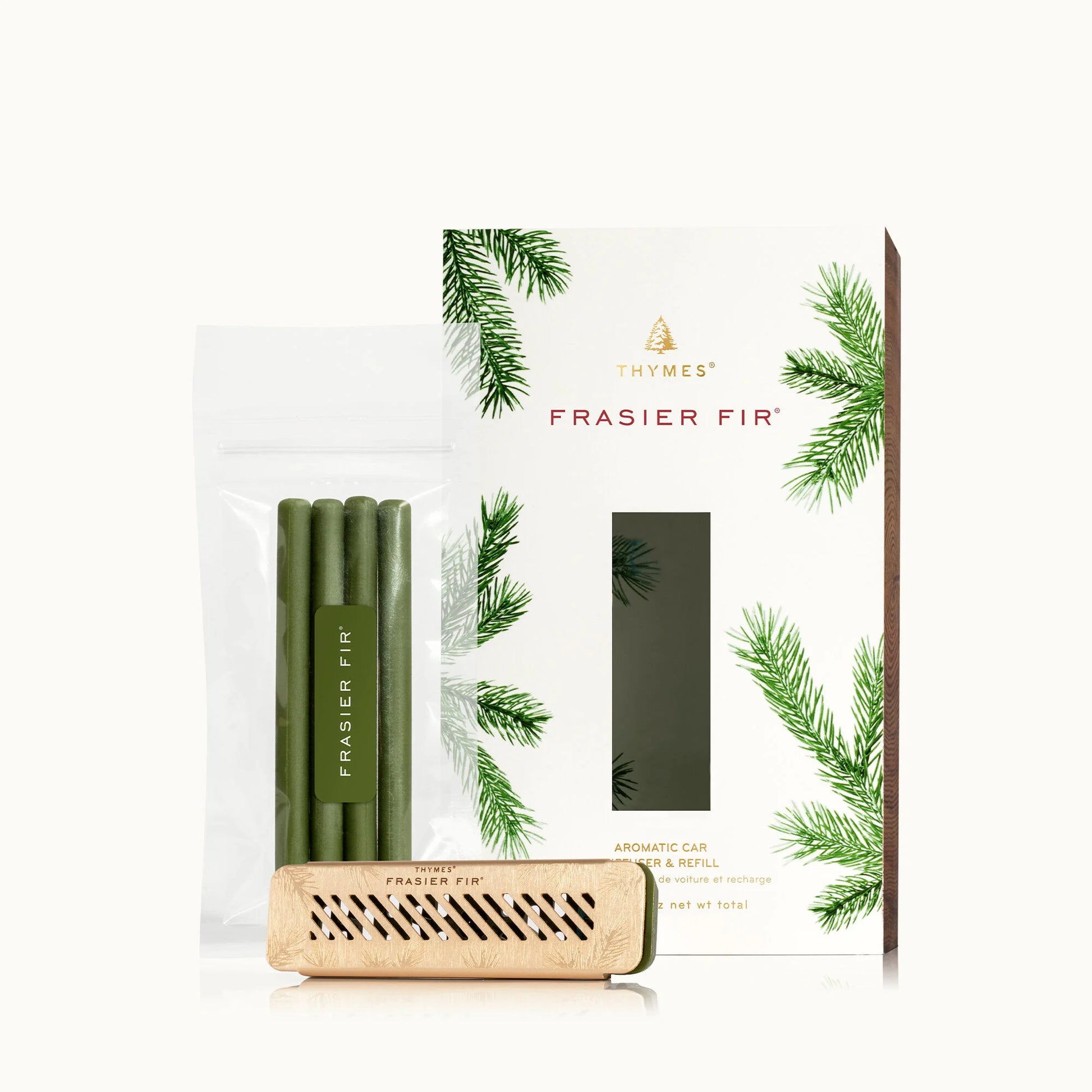 Thymes Fasier Fir car scent diffuser 