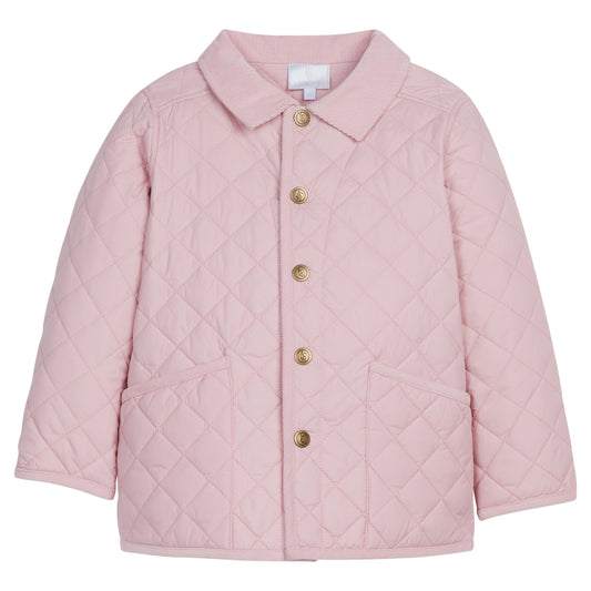 Little English Pink Classic Quilted Jacket 