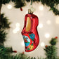 Old World Christmas Wooden Clog Ornament 