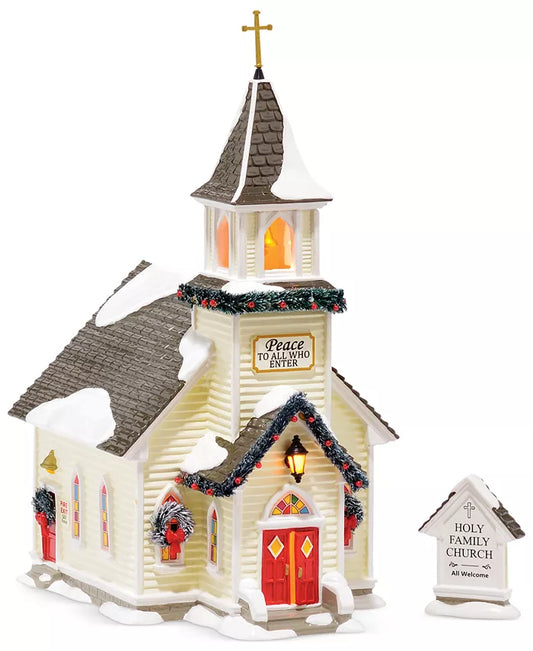Department 56 Holy Family Church 