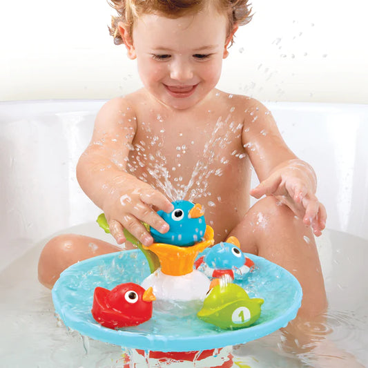 yookidoo magical duck race kid's toy for bath time